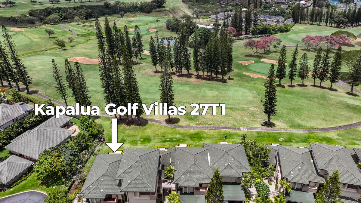 Kapalua Golf Villas 27T1