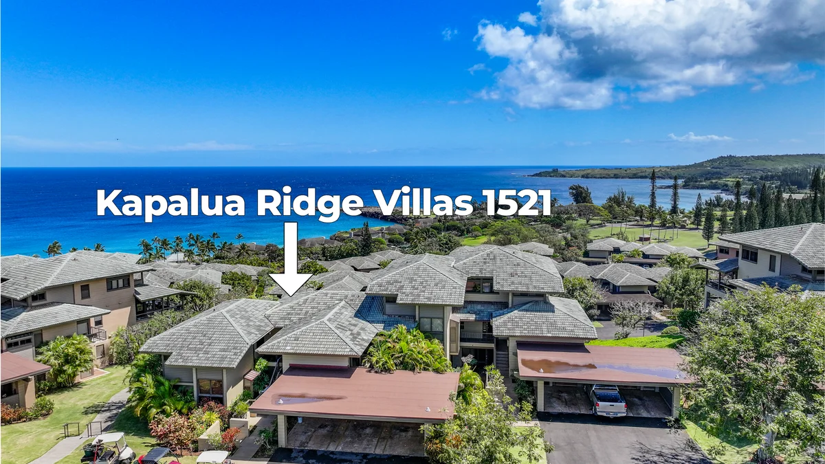 Kapalua Ridge Villas 1521
