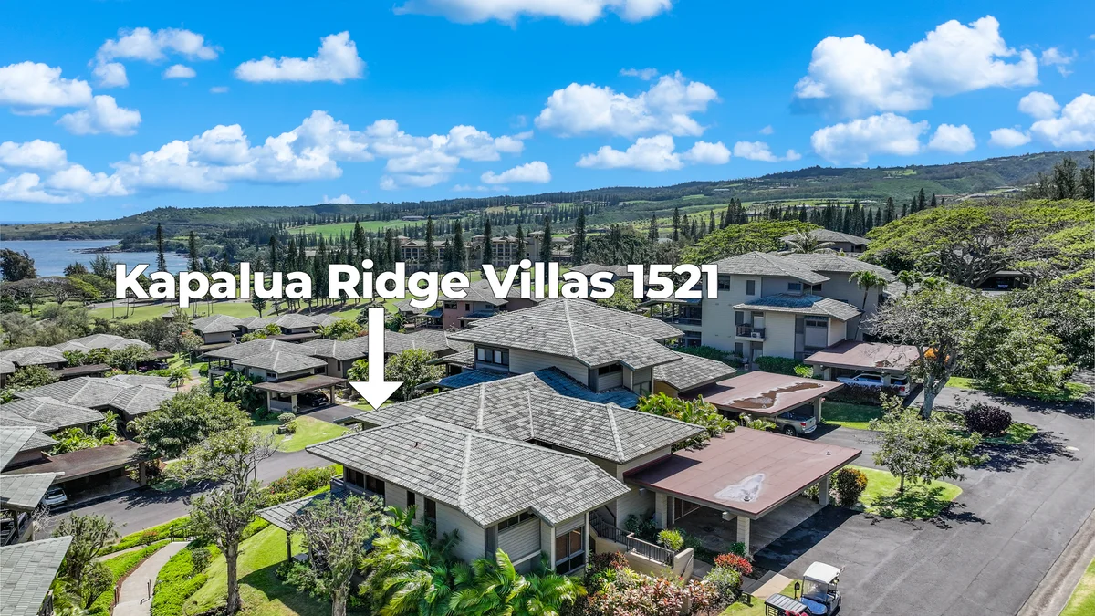 Kapalua Ridge Villas 1521