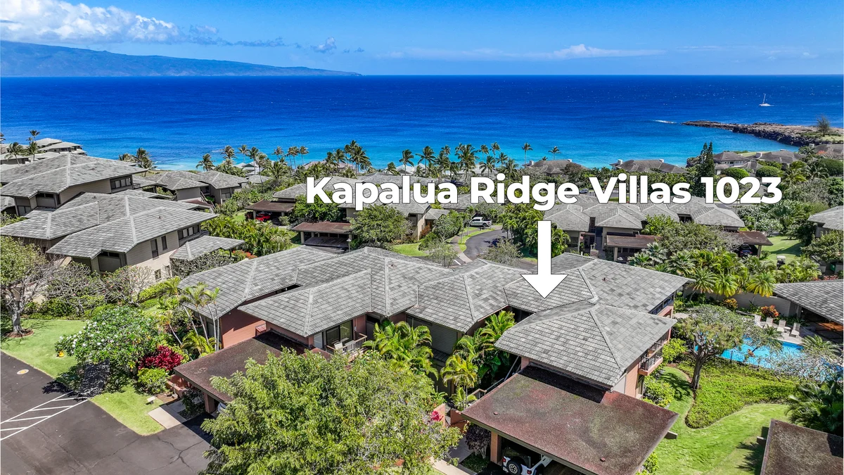 Kapalua Ridge Villas 1023