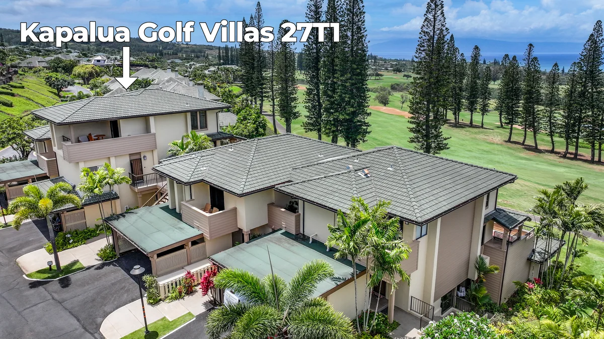 Kapalua Golf Villas 27T1