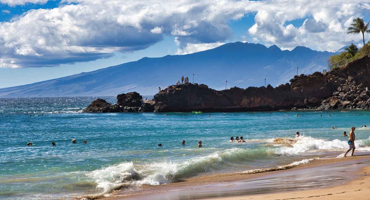 Snorkeling at Black Rock on Kaanapali Beach, Maui