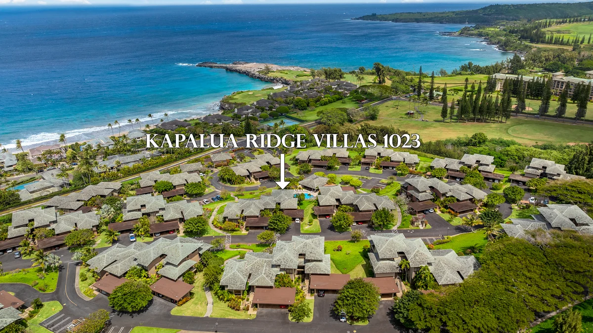 Kapalua Ridge Villas 1023