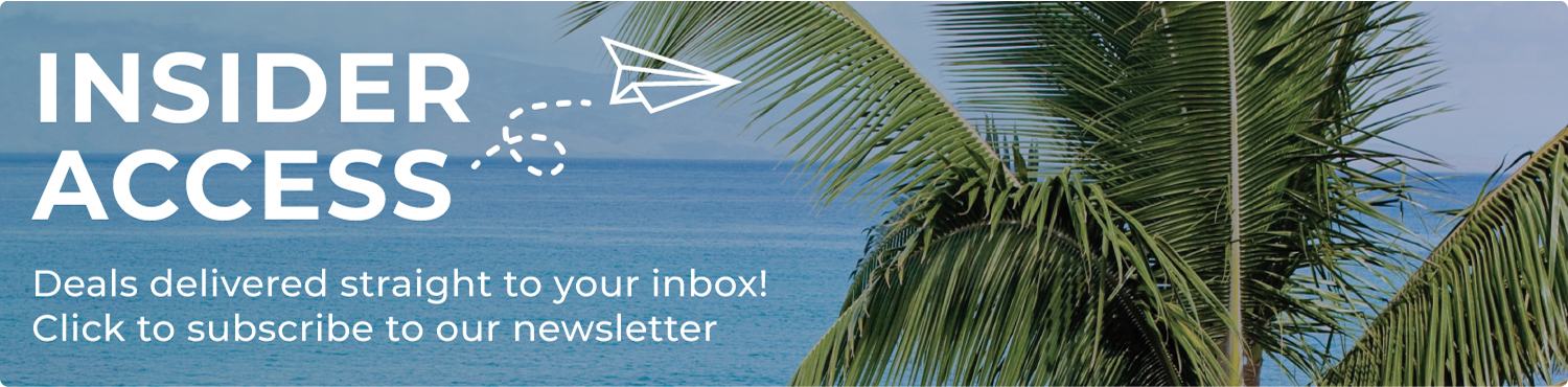 Insider Access: deals delivered straight to your inbox. Click to subscribe to our newsletter