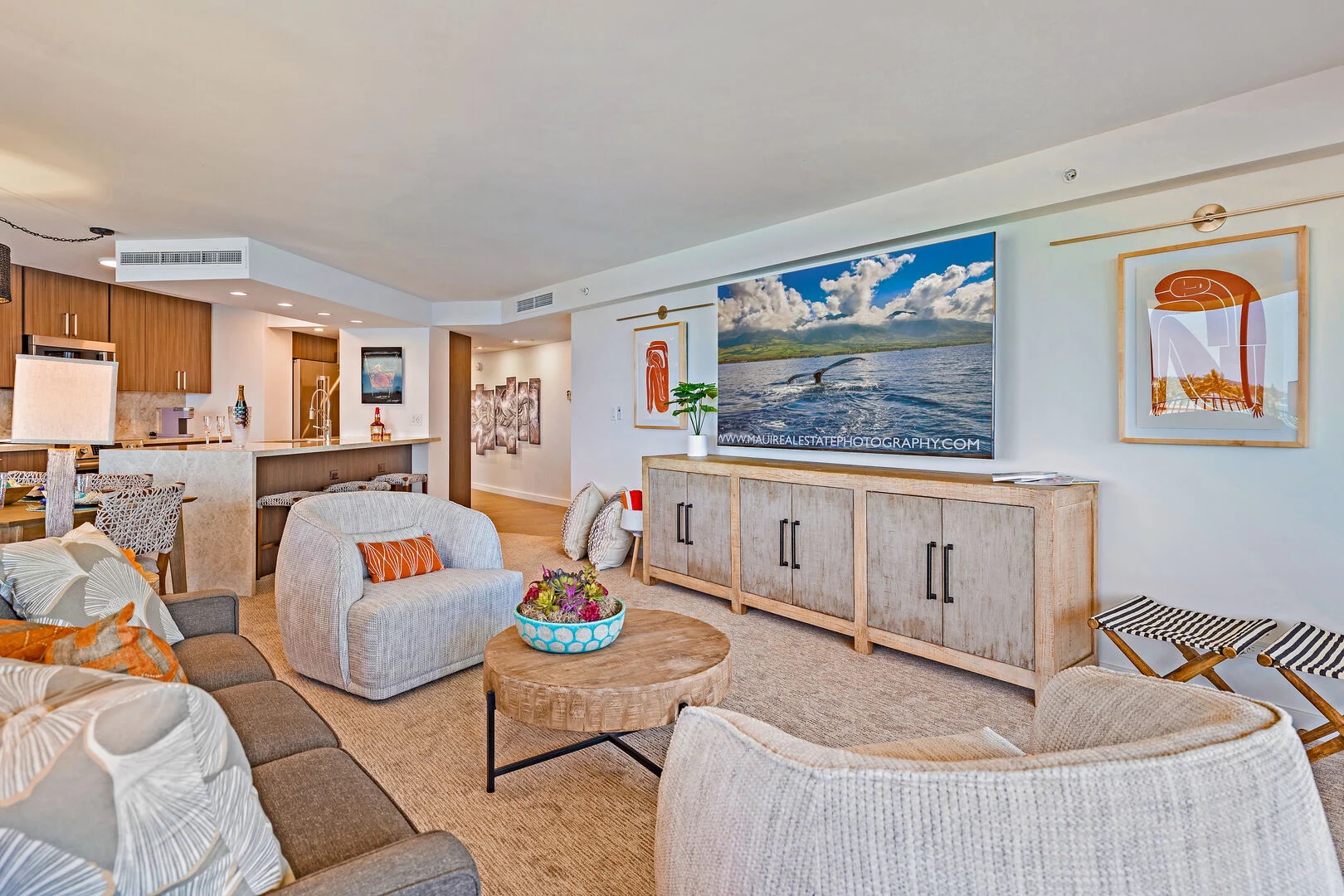 Kaanapali Shores #702, a direct oceanfront luxury condo